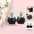 Wholesale 5pairs pack Witch Hats Halloween Acrylic Earrings Cheap