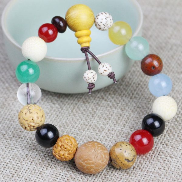 Wholesale 18 Seed Bodhi Buddha Bead Rosary Bracelet Online