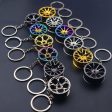 Wholesale Automobile Modification Wheel Hub Zinc Alloy Keychain Supply