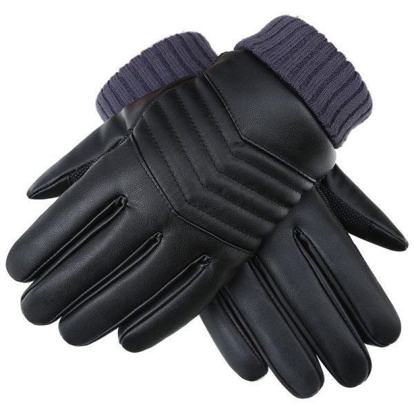 Wholesale Men s Touchscreen Warm Mountaineering Cycling Outdoor Non-slip Cotton Gloves Fashion