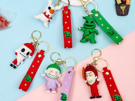 Wholesale The Nightmare Before Christmas PVC Keychain Hot on Sale