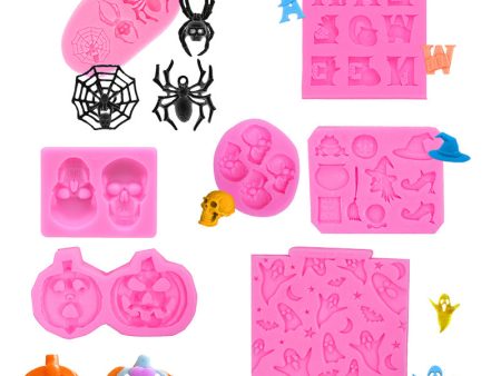 Wholesale Halloween Series DIY Silicone Mold Baking Sale