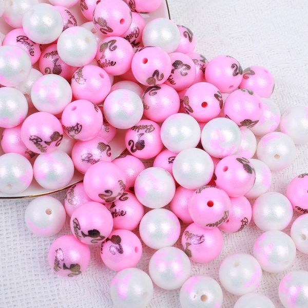 Wholesale 100PCS New Imitation Pearl Colorful Silicone Beads Online