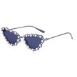 Wholesale Personalized Cat Eye Diamond PC Sunglasses Fashion