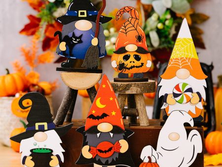 Wholesale of New Halloween Ghost Wood Ornaments For Sale