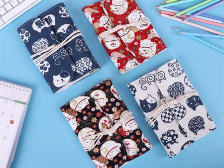 Wholesale Zhaocai Cat Fabric Binding Notebook For Cheap