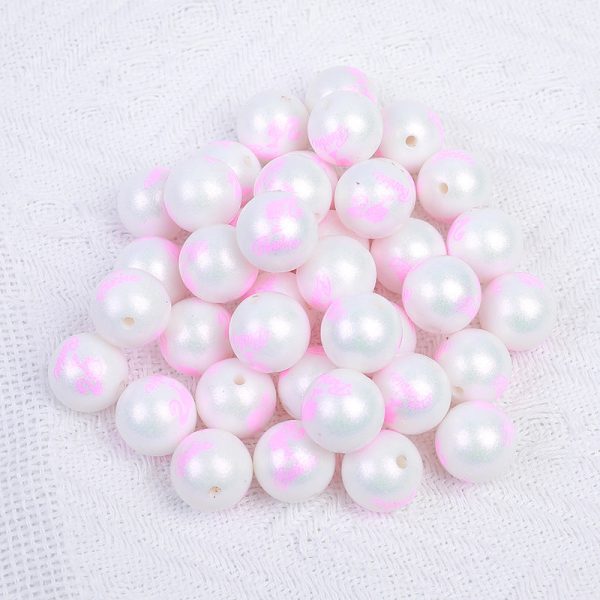 Wholesale 100PCS New Imitation Pearl Colorful Silicone Beads Online