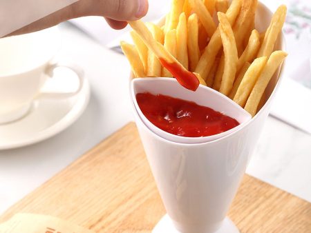 Wholesale French Fries Cups Vegetable Salad Cups Plastic Chip Cup PP Salad Cup Online Sale