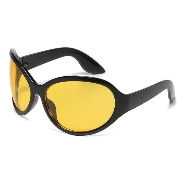 Wholesale Y2K Oversize Box PC Hip-hop Sunglasses Online Hot Sale