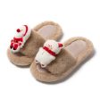 Wholesale 20pcs Santa Open Cotton Plush Thermal Slippers Online