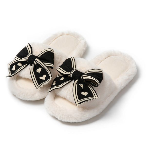 Wholesale 20pcs  Open Cotton Home Indoor Plush Warm Slippers For Sale