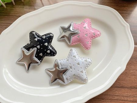 Wholesale Cute Star Niche Spicy Girl Metal Hair Clips Online Hot Sale