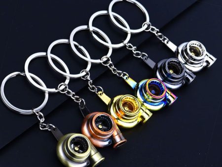 Wholesale Automobile Modification Turbocharged Zinc Alloy Keychain For Sale