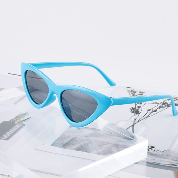 Wholesale Cat Eye Small Frame Triangular PC Sunglasses Supply