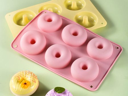 Wholesale Silicone 6-piece Donut Cake For Sale