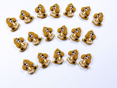 Wholesale 10PCS Dog Cartoon Silicone Beads Sale