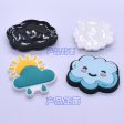 Wholesale Weather Cartoon PVC Soft Glue Patch Mobile Phone Case Decoration Accessories For Cheap