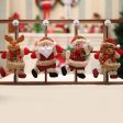 Wholesale Christmas Tree Accessories Fabric Figurines Supply