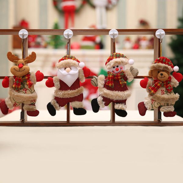 Wholesale Christmas Tree Accessories Fabric Figurines Supply