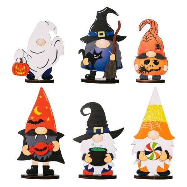 Wholesale of New Halloween Ghost Wood Ornaments For Sale