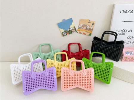 Wholesale Woven Hollow Out Mini Kids Cute Butterfly Bags For Cheap