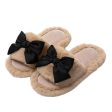 Wholesale 20pcs Open Cotton Home Girl Plush Indoor Slippers For Cheap