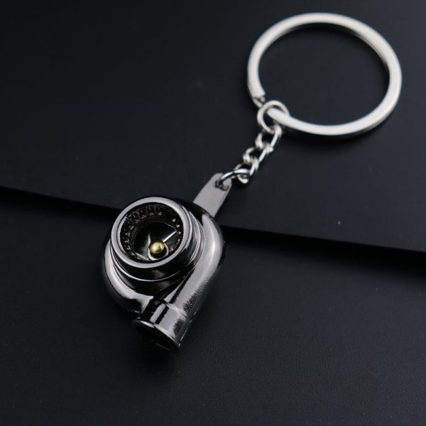 Wholesale Automobile Modification Turbocharged Zinc Alloy Keychain For Sale