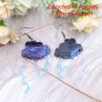 Wholesale 5pairs pack Cloud Lightning Cute Girl Acrylic Earrings For Cheap