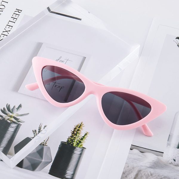 Wholesale Cat Eye Small Frame Triangular PC Sunglasses Supply