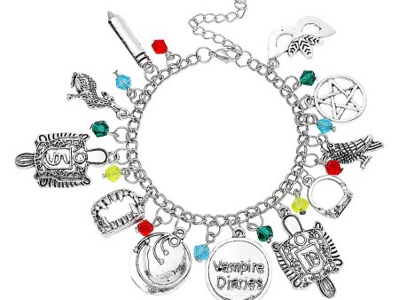 Wholesale 5PCS Halloween Horror Hip-hop Alloy Bracelet Supply