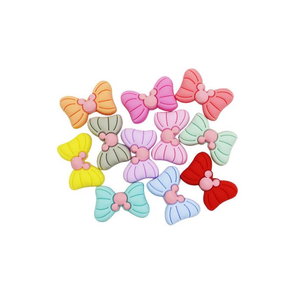 Wholesale 10PCS  teether Children DIY Nipple Chain Food Grade Silicone Beads Sale