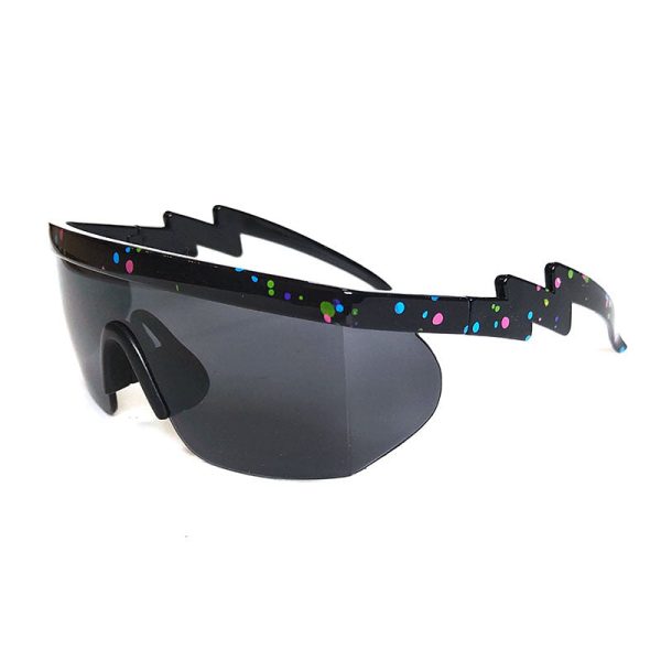 Wholesale Conjoined Sports Cycling Irregular PC Sunglasses For Cheap