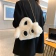 Wholesale 2023 Autumn and Winter New Plush Big Eyes Puppy Handbag Messenger Bag For Cheap