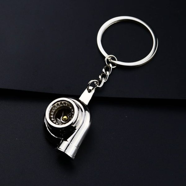 Wholesale Automobile Modification Turbocharged Zinc Alloy Keychain For Sale