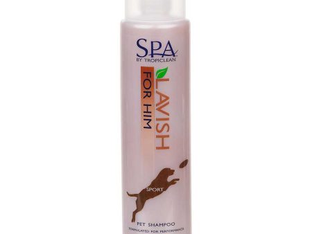 15% OFF: Tropiclean Spa Lavish For Him Sport Performance Pet Shampoo 16oz Sale