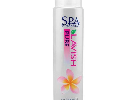 15% OFF: Tropiclean Spa Lavish Pure Hypoallergenic & Tearless Pet Shampoo 16oz Supply