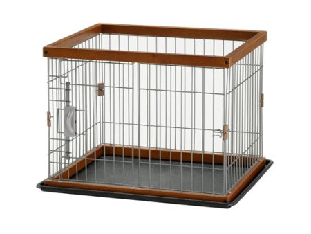 Richell 2-Way Pet Pen Brown For Cheap