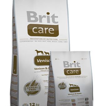 Brit Care Venison & Potato Dry Dog Food on Sale