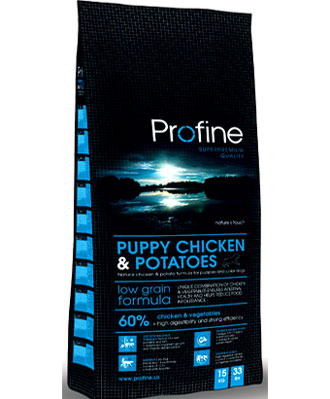 Profine Low Grain Puppy Chicken & Potato Dry Dog Food For Cheap