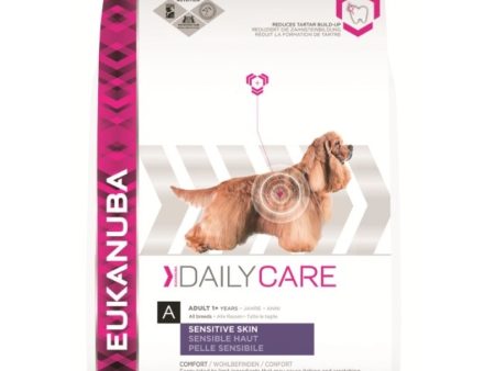 BUNDLE DEAL: Eukanuba Adult Daily Care Sensitive Skin Dry Dog Food Online Sale