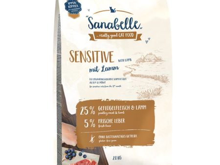 Sanabelle Sensitive With Fine Lamb Dry Cat Food Sale