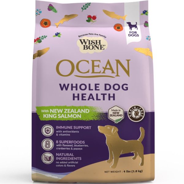 15% OFF: Wishbone Ocean New Zealand King Salmon Grain-Free Dry Dog Food Discount