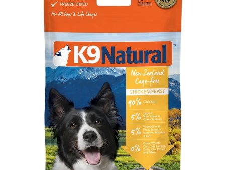 20% OFF: K9 Natural Chicken Feast Grain-Free Freeze-Dried Raw Dog Food on Sale