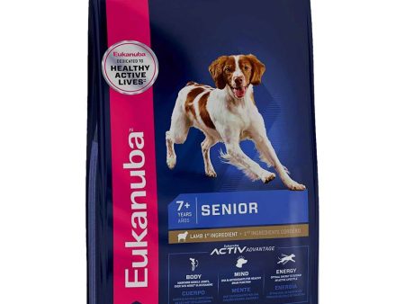 BUNDLE DEAL: Eukanuba Senior Lamb & Rice Dry Dog Food Cheap