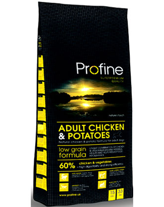 Profine Low Grain Chicken & Potato Dry Dog Food on Sale