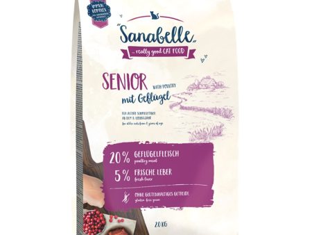 BUNDLE DEAL w FREE TREATS : Sanabelle Senior Dry Cat Food Discount