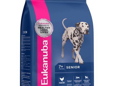 BUNDLE DEAL: Eukanuba Senior Medium Breed Chicken Dry Dog Food For Sale