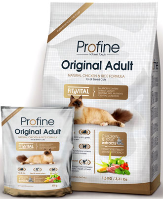 Profine Original Chicken & Rice Adult Dry Cat Food on Sale